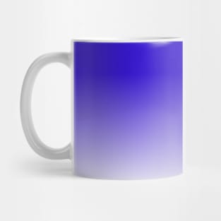 blue purple gradation galaxy Mug